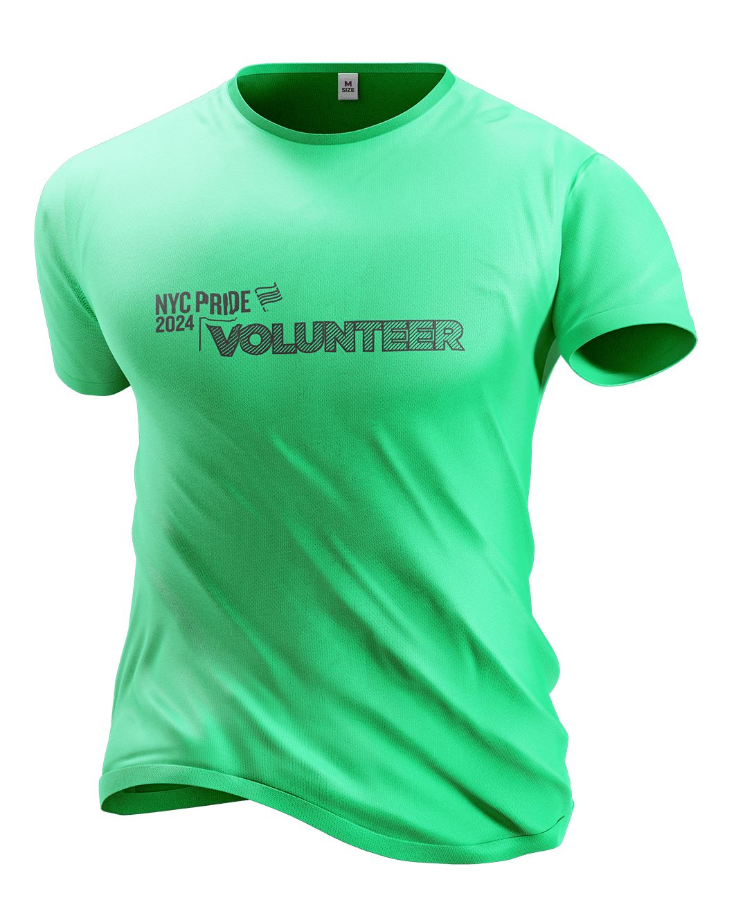 NYC Pride 2024 Crew Shirt: Volunteer