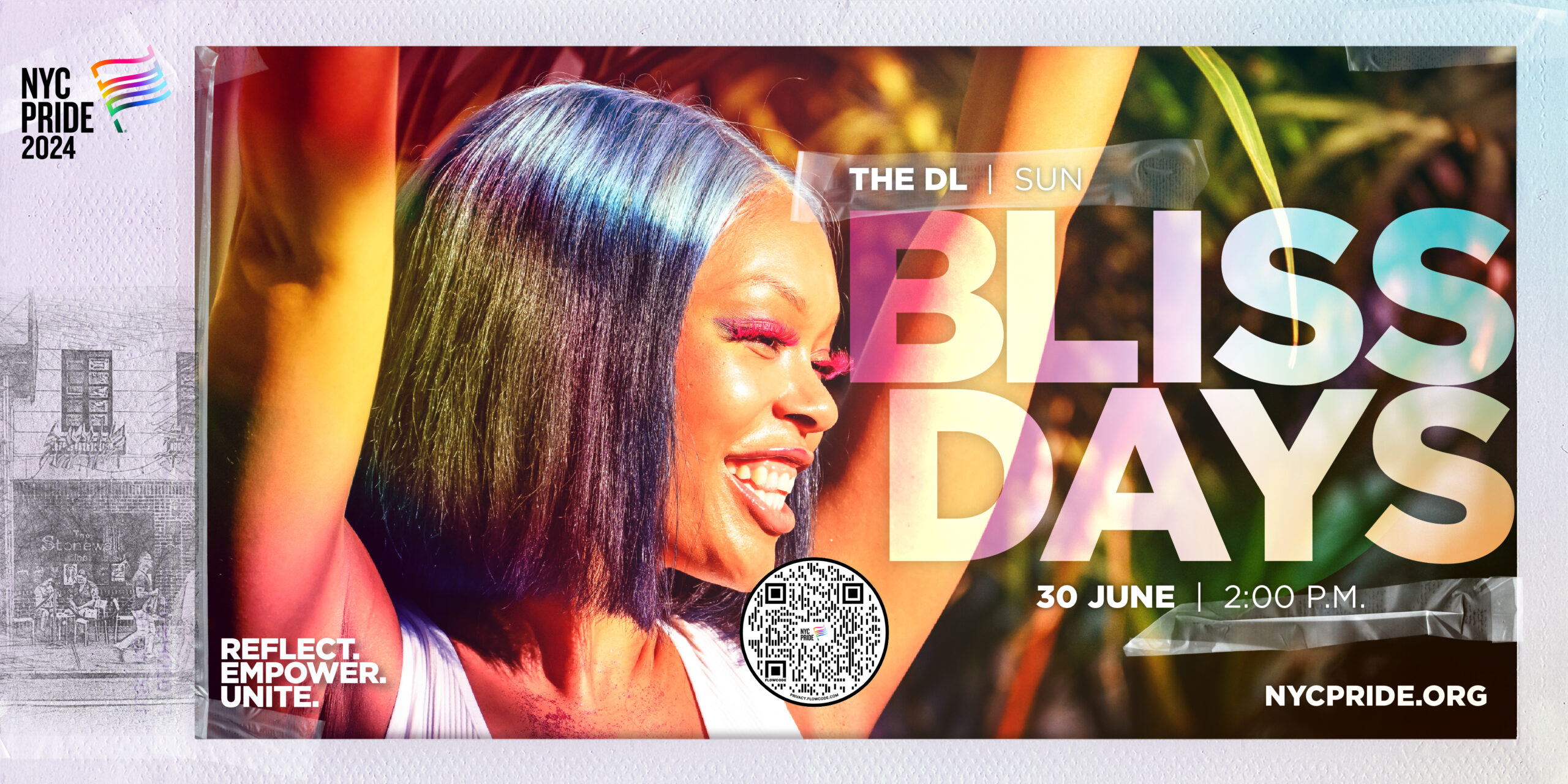 EventBrite Event Header: Bliss Days Sapphic Party